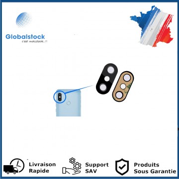Lentille Caméra Arrière Premium pour Xiaomi Redmi Note 5 / Note 5 Pro - Bleue