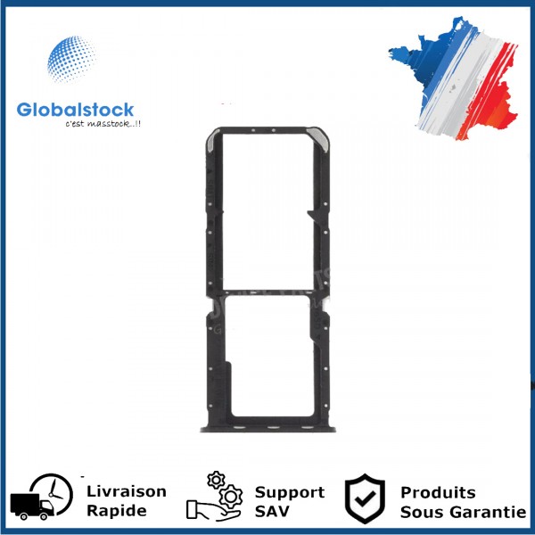 Tiroir Double SIM Premium pour Oppo Reno 7 4G (CPH2363) - Noir