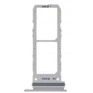 Tiroir double SIM Samsung Galaxy Note 10 Stellaire (N970) Argent