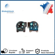 Lentille Caméra Arrière PREMIUM avec Lunette pour Xiaomi Poco F2 Pro - Noir (Avec Châssis)