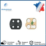 Lentille Caméra Arrière PREMIUM pour Xiaomi Redmi Note 9T - Noir