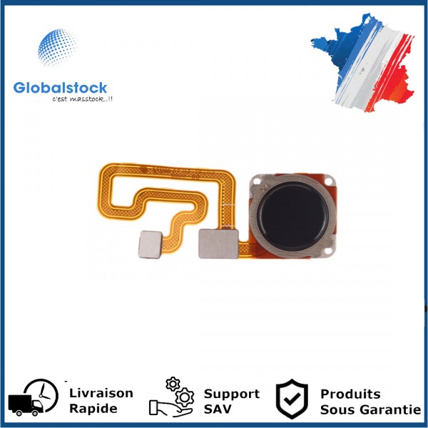 Nappe Capteur d'Empreinte PREMIUM pour Xiaomi Redmi 6 / 6A - Noir