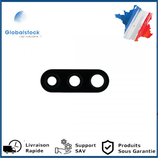 Lentille Caméra Arrière Samsung Galaxy A11 Noir Sans Châssis