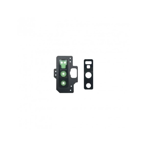 Lentille caméra arrière + contour pour Samsung Galaxy Note 9 Noir Profond (N960)