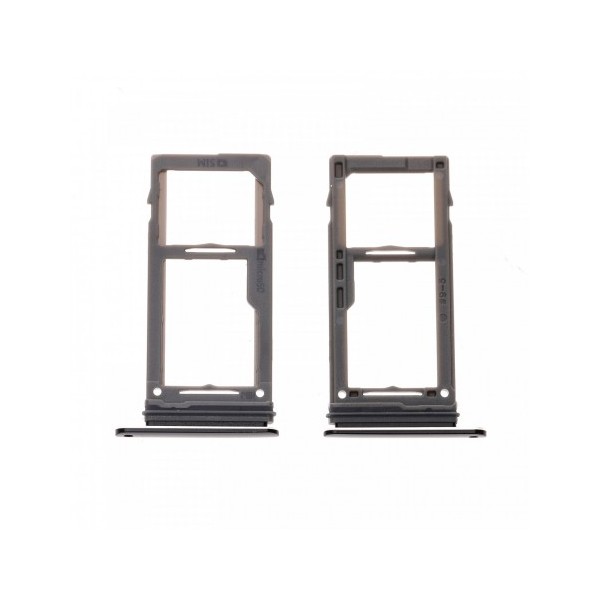 Tiroir cartes SIM et SD pour Samsung Galaxy S9 G960F Noir