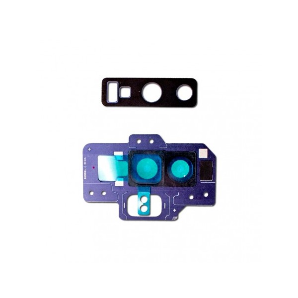 Lentille caméra arrière + contour pour Samsung Galaxy Note 9 Bleu Cobalt (N960)