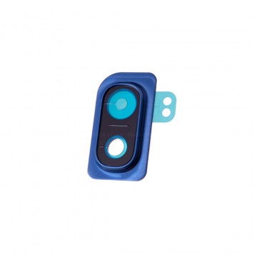Lentille Caméra Arrière Premium pour Samsung Galaxy A10 - Bleu avec Châssis