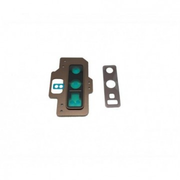 Lentille caméra arrière + contour pour Samsung Galaxy Note 9 Cuivre Métallique (N960)