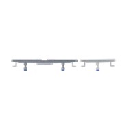 Bouton Volume et Power Premium pour Oppo Find X3 Pro - Blanc