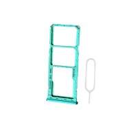 Tiroir Double SIM Premium pour Samsung Galaxy M33 5G - Vert
