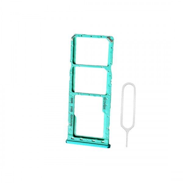 Tiroir Double SIM Premium pour Samsung Galaxy M33 5G - Vert