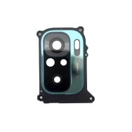 Lentille Caméra Arrière Premium pour Xiaomi Redmi Note 10 - Vert (Avec Châssis)