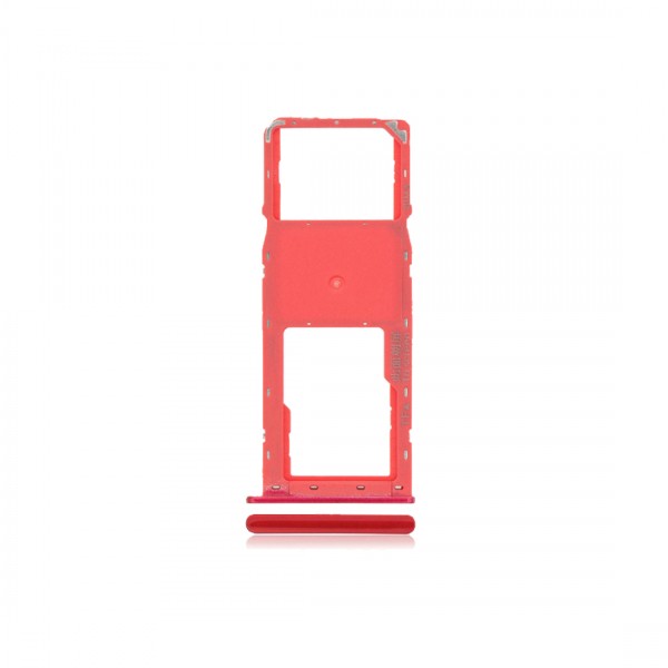 Tiroir Double SIM pour Samsung Galaxy A10s - Rouge