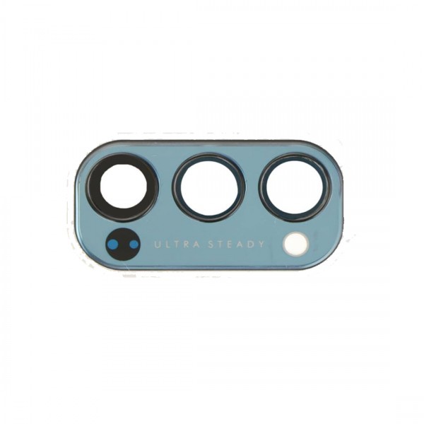 Lentille Caméra Arrière pour Oppo Reno 4 5G - Bleu (Sans Châssis)