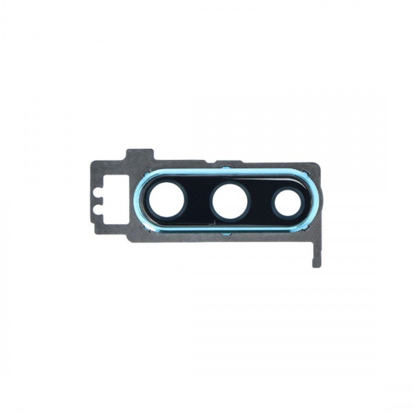 Lentille Caméra Arrière Premium pour Huawei P30 - Bleu Avec Châssis