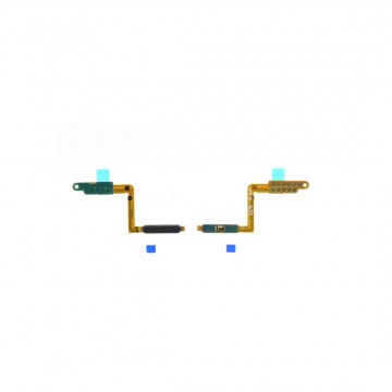 Bouton Power et Lecteur d'Empreintes Premium pour Samsung Galaxy A7 (2018) Noir