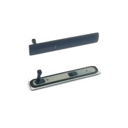 Cache SIM/SD Premium pour Xperia Z3 Compact - Noir