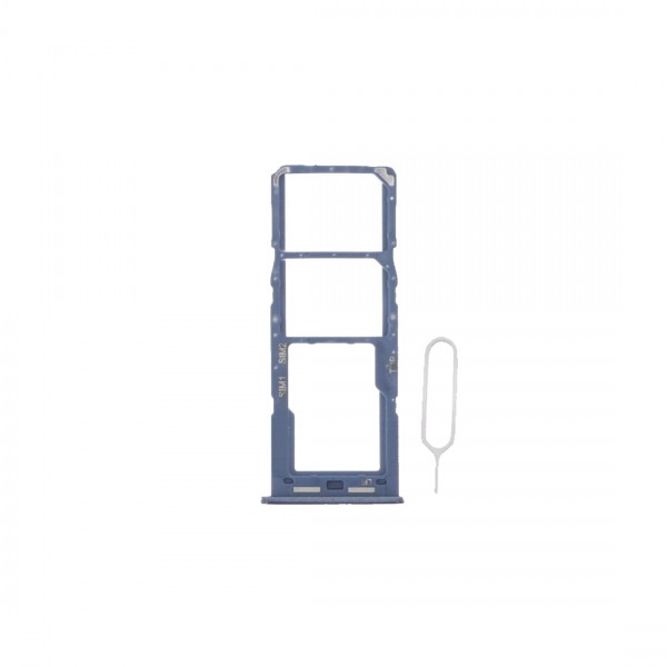 Tiroir Double SIM Premium pour Samsung Galaxy M33 5G - Bleu