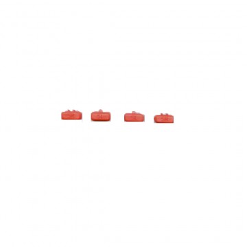 Boutons Droit pour Joy-Con Nintendo Switch - Rouge (17 pièces)