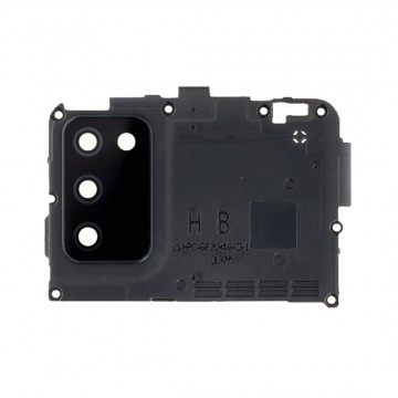 Support Carte Mère et Lentille Caméra pour Samsung Galaxy A02s - Noir
