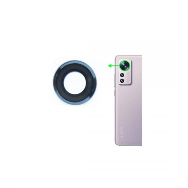 Lentille Caméra pour Xiaomi 12 (Sans Châssis)