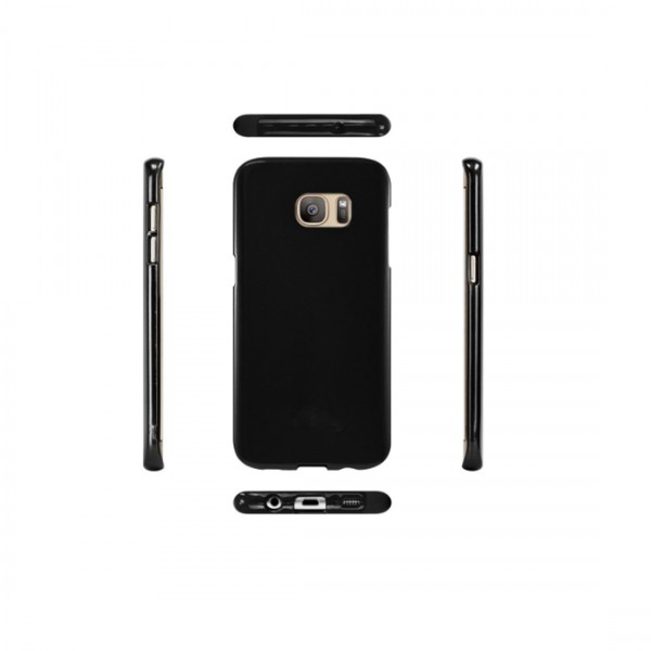 Coque Silicone Goospery Jelly pour Samsung Galaxy A3 2017 - Noir