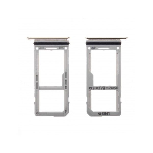 Tiroir SIM + SD pour Samsung Galaxy Note 8 Or (N950)