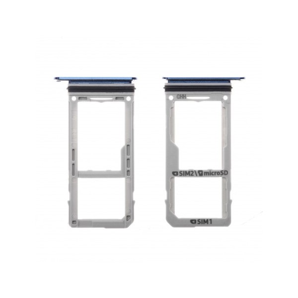 Tiroir SIM + SD pour Samsung Galaxy Note 8 Bleu (N950)