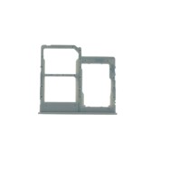 Tiroir Support Carte SIM + Support Carte Mémoire Samsung Galaxy A40 (SM-A405F) - compatible Blanc
