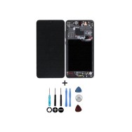 Écran LCD + Vitre arrière Huawei Mate 20 Noir avec Châssis Incell