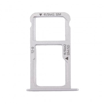 Tiroir SIM + SD pour Huawei Mate 9 - Argent
