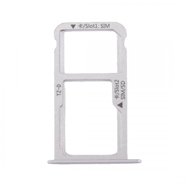 Tiroir SIM + SD pour Huawei Mate 9 - Argent