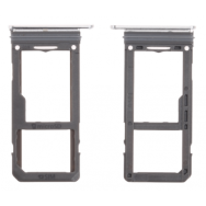 Tiroir SIM + SD Argent polaire pour Samsung Galaxy S8 G950F / S8+ G955F