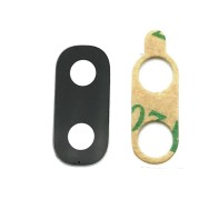 Lentille Caméra Arrière Samsung Galaxy A20 Sans Châssis Noir