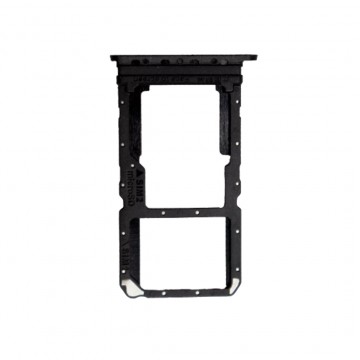 Tiroir Double Sim pour Oppo A57 4G (CPH2387) Noir