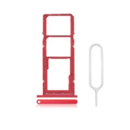 Tiroir Double SIM Premium Samsung Galaxy A02s Rouge