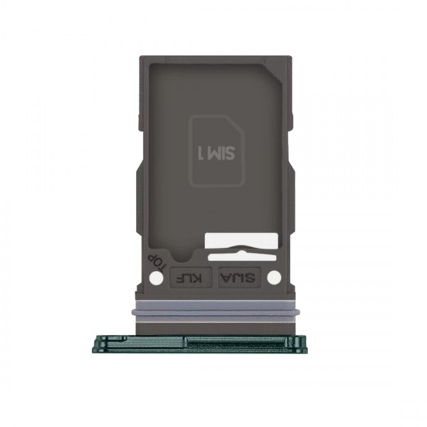Tiroir Double SIM pour Samsung Galaxy S22 Ultra 5G - Vert