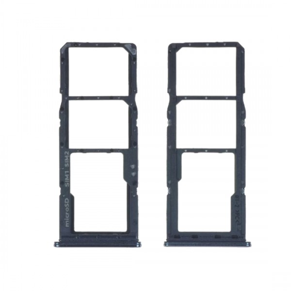 Tiroir Double SIM pour Samsung Galaxy A20/A50/A30 - Noir