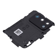 Lentille de Caméra Arrière pour Samsung Galaxy A02s / A03s - Noir avec Châssis