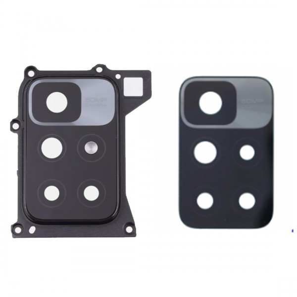 Lentille caméra arrière pour Xiaomi Redmi 10 2022/10/10 Prime Noir  Avec et Sans Châssis
