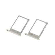 Tiroir Sim et SD Samsung Galaxy A3/A5/A7 2015 Blanc