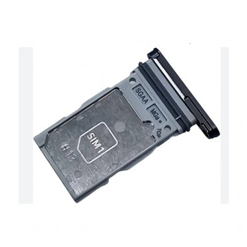 Tiroir SIM Samsung Galaxy S23/S23+ Simple Carte Phantom Noir - Envoi gratuit 24h