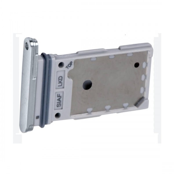 Tiroir carte sim pour Samsung Galaxy S23/S23+ Double Carte Argent