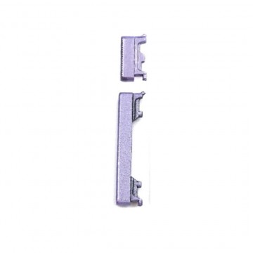 Touche latérales pour Motorola Moto G7 Power Violet 2 pièces