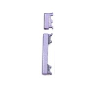 Touche latérales pour Motorola Moto G7 Power Violet 2 pièces