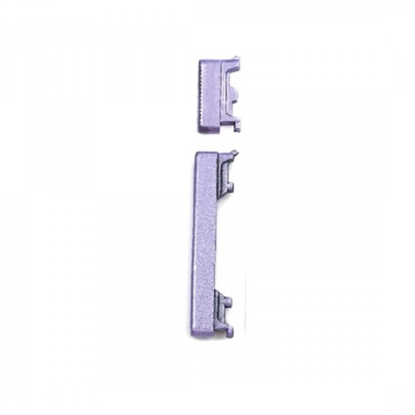 Touche latérales pour Motorola Moto G7 Power Violet 2 pièces