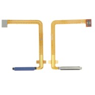 Câble flexible pour bouton power avec capteur d'empreintes digitales pour Motorola Moto G51 5G bleu clair