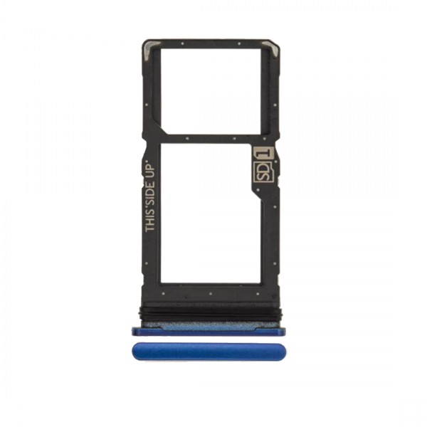 Tiroir Simple SIM pour Motorola Moto G Stylus 2022 Bleu