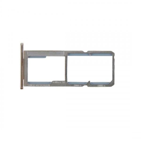 Tiroir Double SIM pour Motorola Moto G6 Play/Moto E5/Moto E5 Play Or