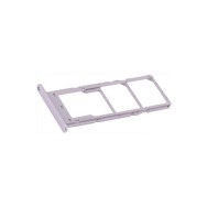Tiroir carte sim Samsung Galaxy A14 4G A145 A145R Double Carte Argent